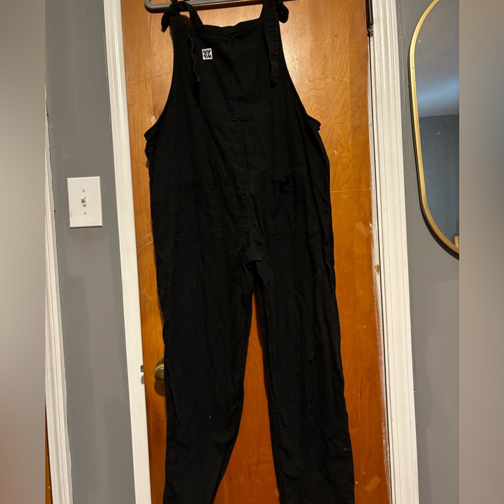 Lucy & Yak | Original Dungarees- Black | UK16/US12